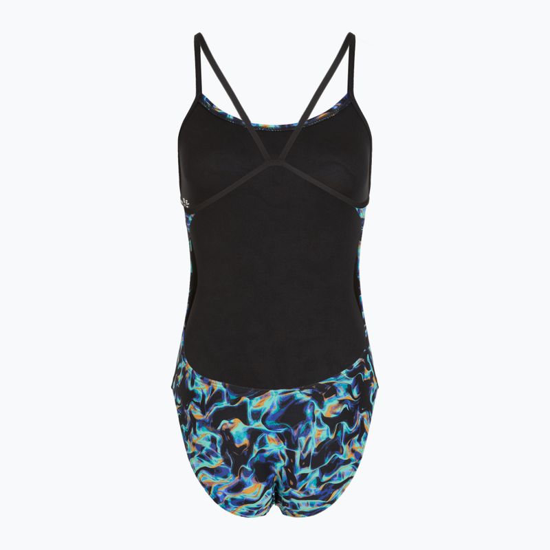 Дамски бански костюм от една част TYR Durafast Elite Energy Cutoutfit blue 2