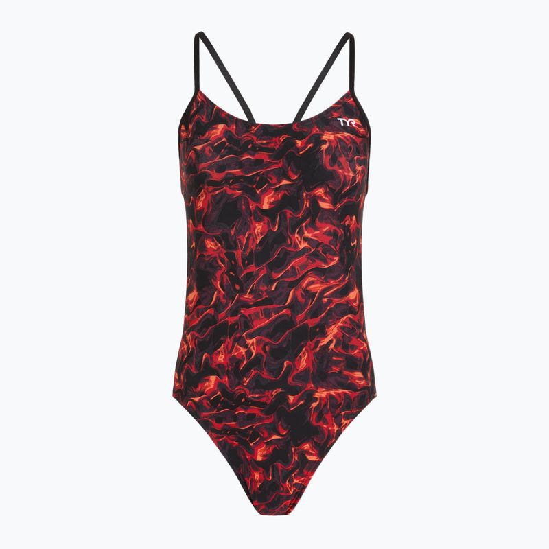 Дамски бански костюм от една част TYR Durafast Elite Energy Cutoutfit red