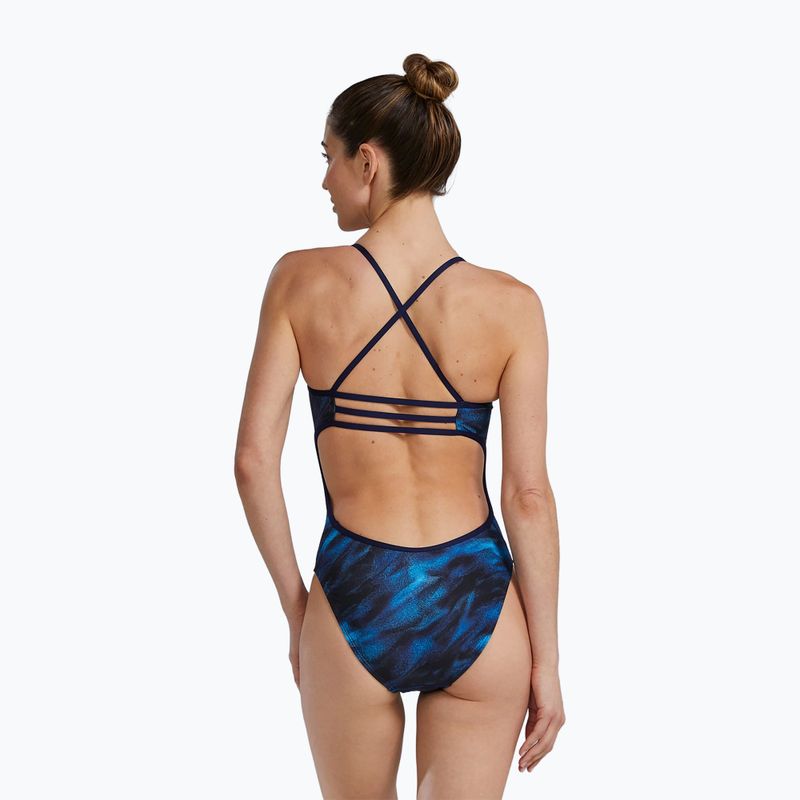 Дамски бански костюм от една част TYR Durafast Elite Soren Trinityfit blue 5