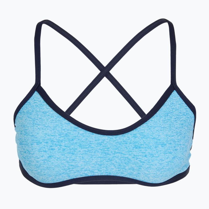 Горнище на бански костюм TYR Lapped Trinity light blue/aqua