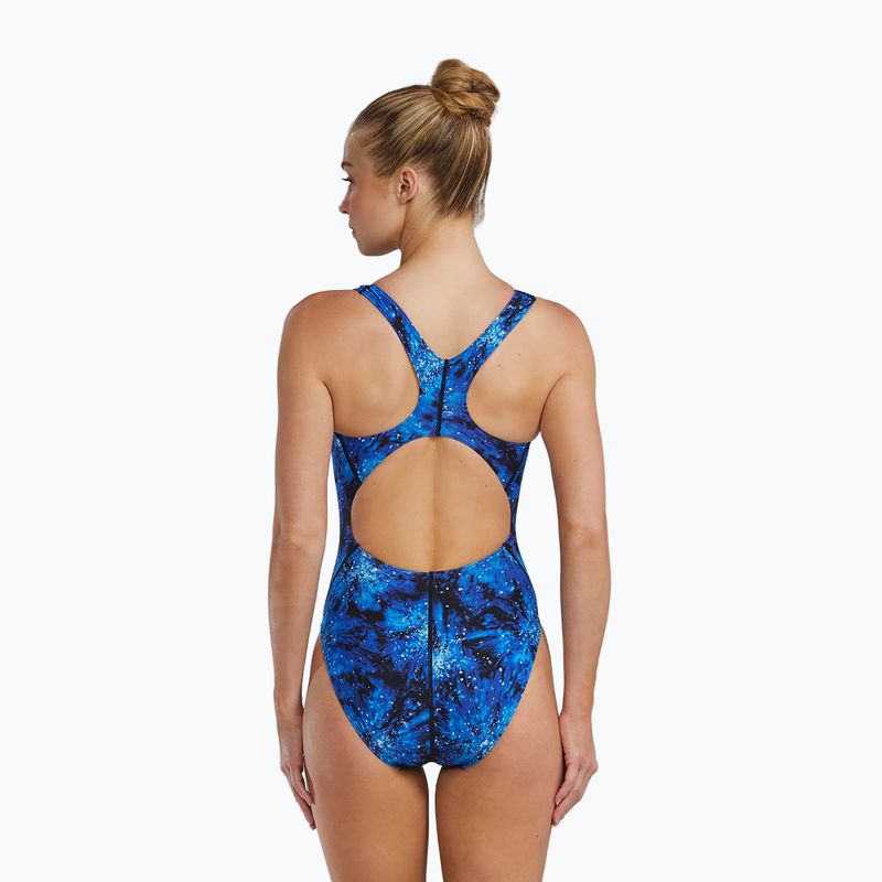 Дамски бански костюм от една част TYR Durafast Elite Radiant Flare Maxfit blue 2
