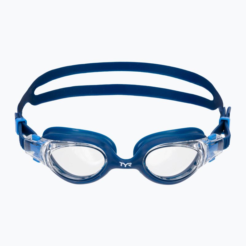 Очила за плуване TYR Vesi clear/navy 2