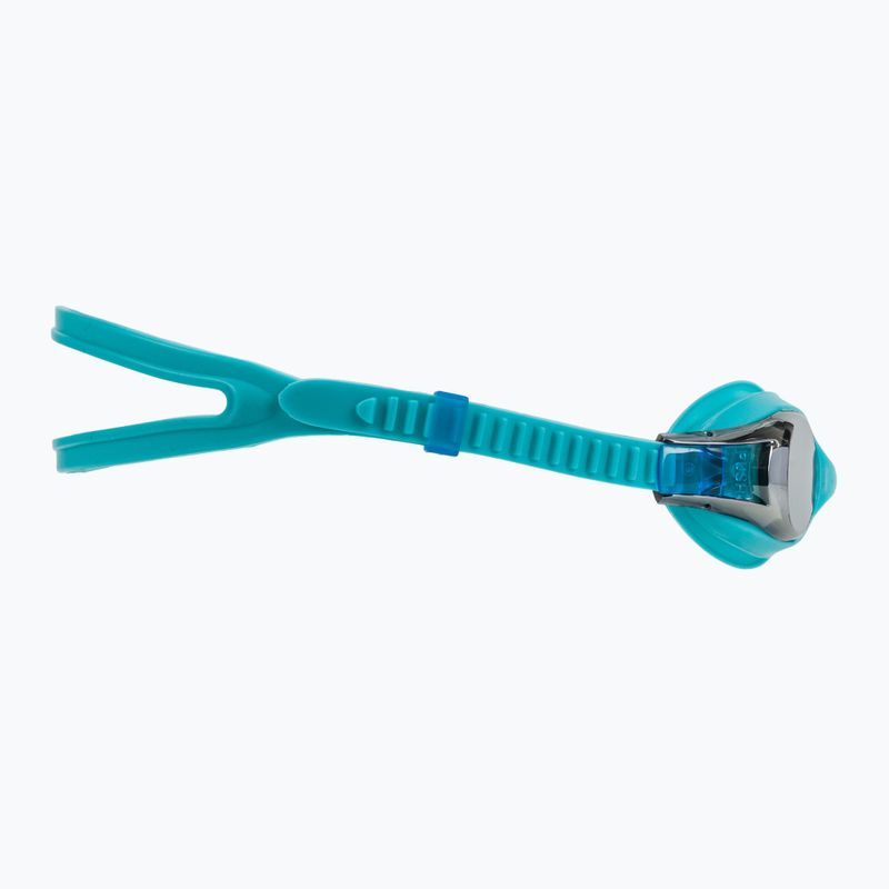 Детски очила за плуване TYR Swimple Metallized silver / blue 3