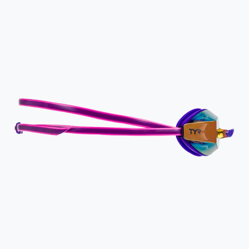 Дамски очила за плуване TYR Blackops 140 Ev Racing Mirrored purple/pink 3