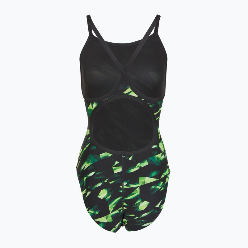 Дамски цял бански костюм TYR Durafast Elite Triadic Diamondfit green 2