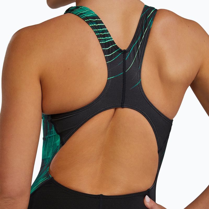 Дамски цял бански костюм Tyr Durafast Elite Cycloid Maxfit green 6