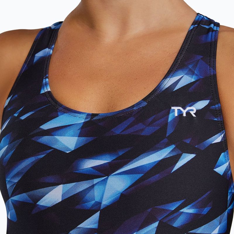 Дамски цял бански костюм Tyr Durafast Elite Triadic Maxfit blue 8