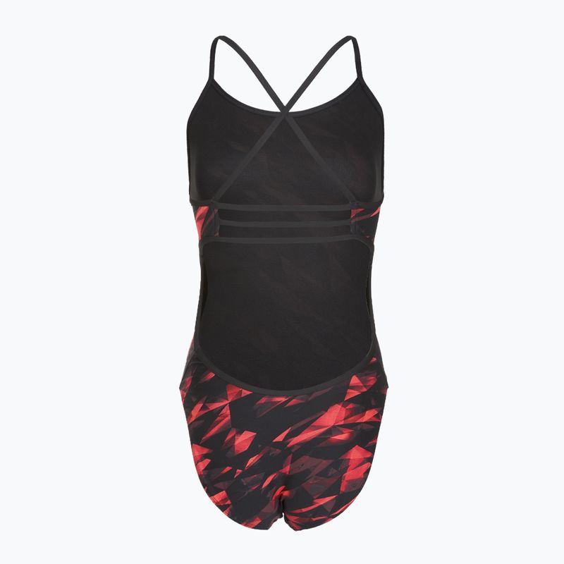 Дамски цял бански костюм TYR Durafast Elite Triadic Trinityfit red 2