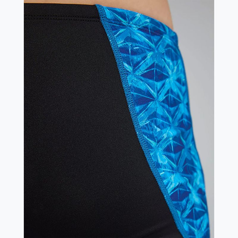 Мъжки шорти за плуване тип клин TYR Durafast Elite Oceanid Jammer light blue/aqua 7