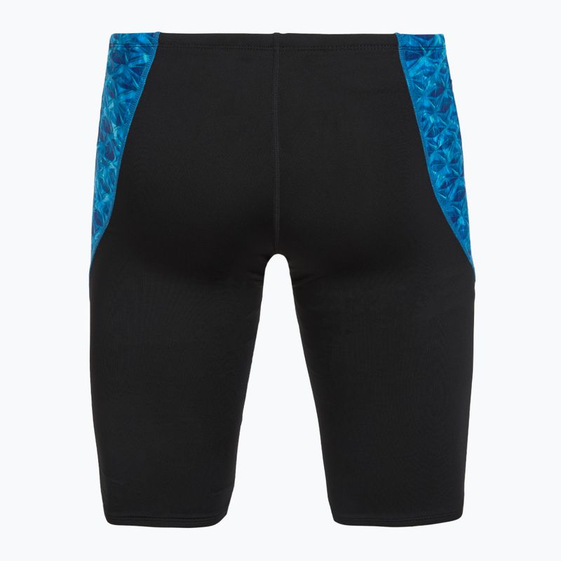 Мъжки шорти за плуване тип клин TYR Durafast Elite Oceanid Jammer light blue/aqua 2