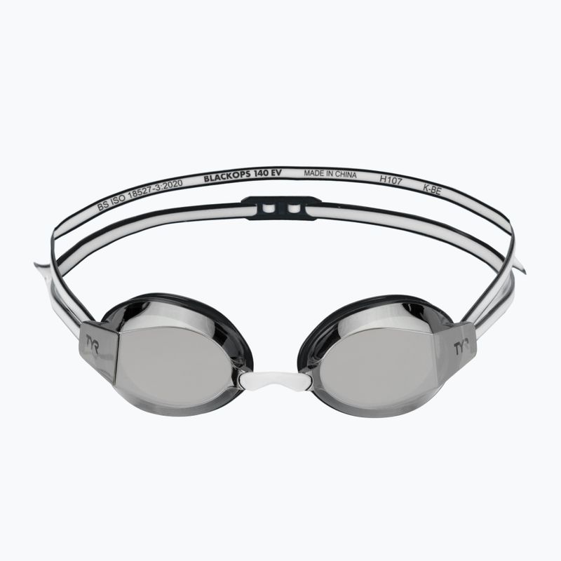 Очила за плуване TYR Blackops 140 Ev Racing Mirrored black/white 2