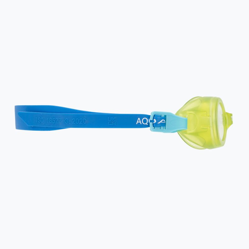 Детски очила за плуване TYR Aqua Blaze royal/lime 3