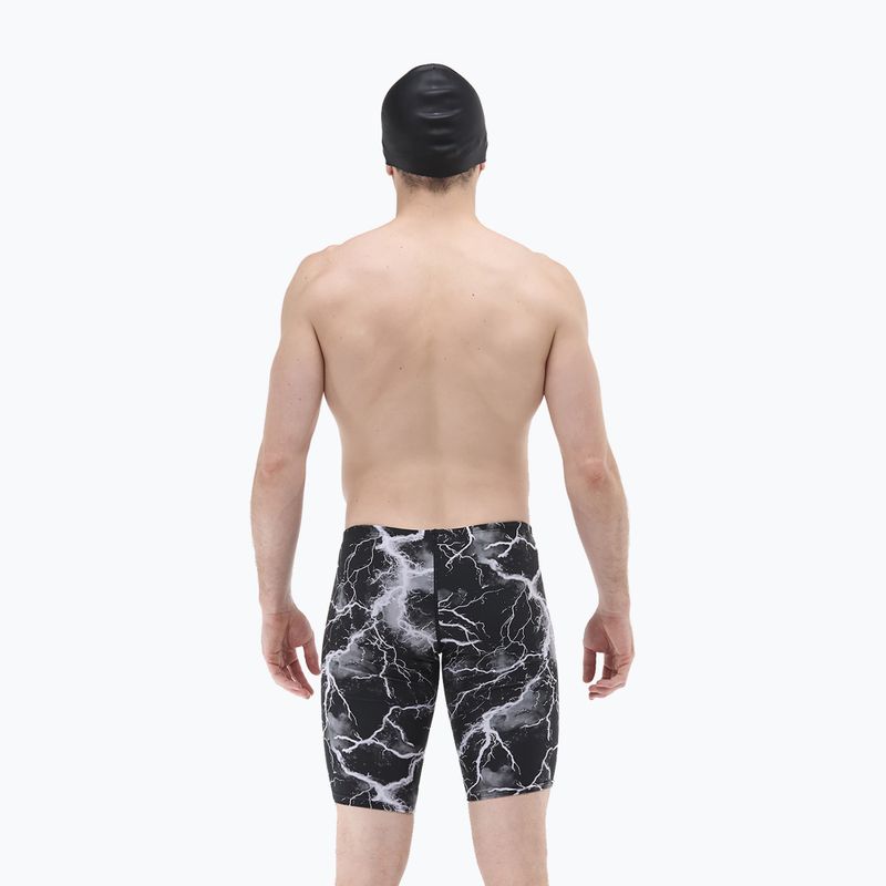 Мъжки шорти за плуване тип клин TYR Durafast Elite Arterix Jammer titanium 3