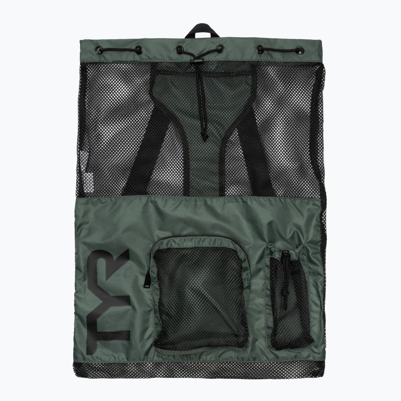Торба за плуване TYR Big Mesh Mummy 40 l olive