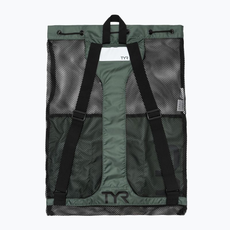 Торба за плуване TYR Big Mesh Mummy 40 l olive 2
