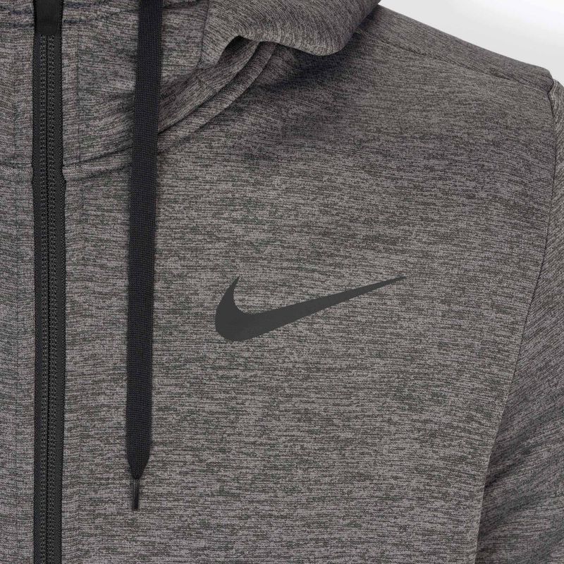 Мъжки суитшърт за тренировки Nike Therma Hoodie Full-ZIP сив CU6231-071 3