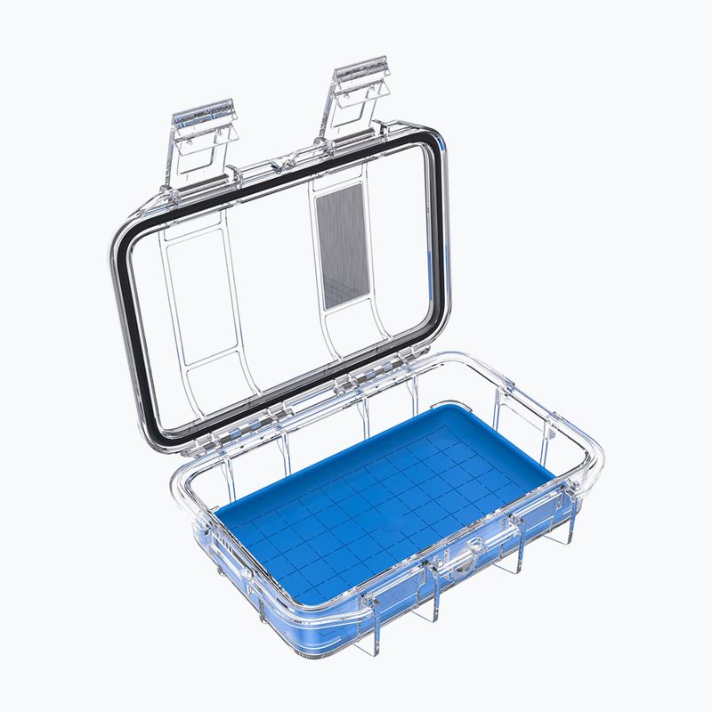 Контейнер за съхранение PELI M40 Micro Case clear blue 4