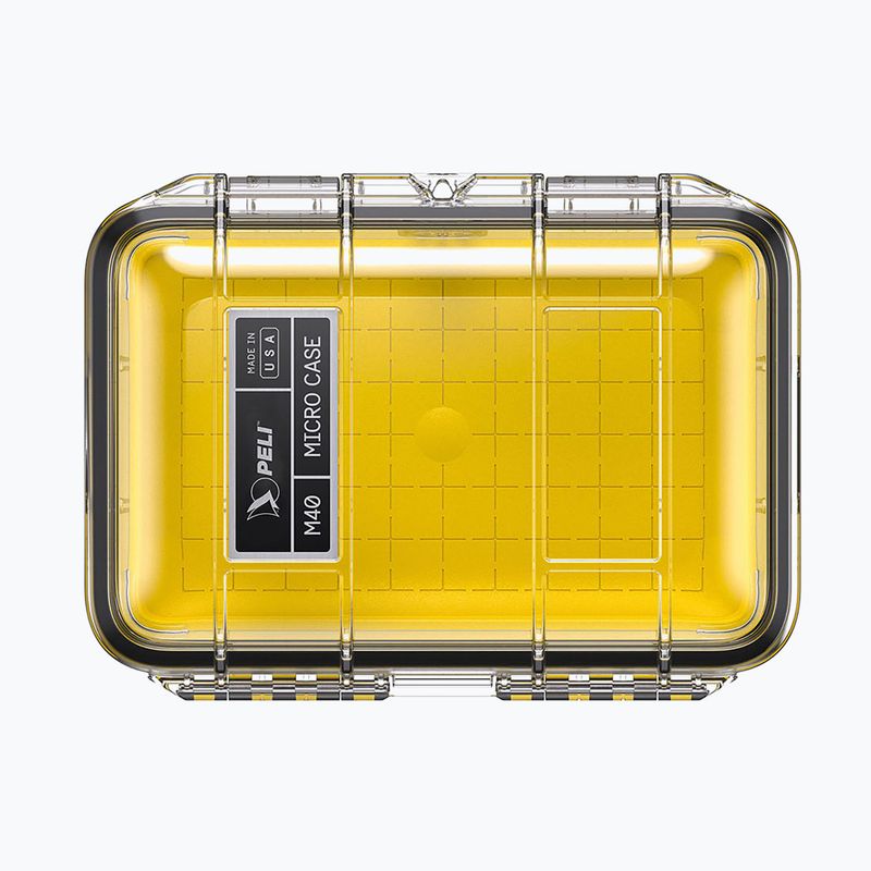 Контейнер за съхранение PELI M40 Micro Case clear yellow 3