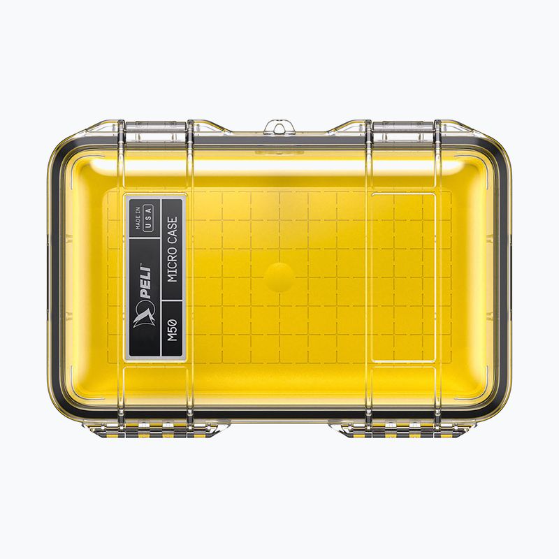 Контейнер за съхранение PELI M50 Micro Case clear yellow 3