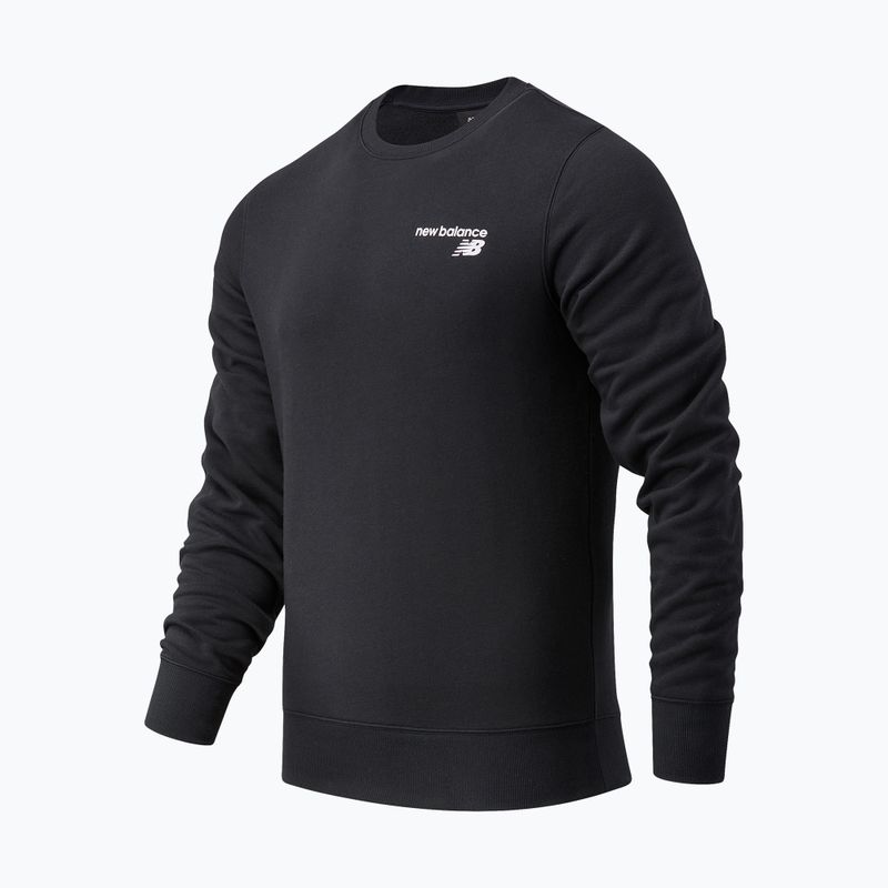 Мъжки суитшърт New Balance Classic Core Fleece Crew черен 4