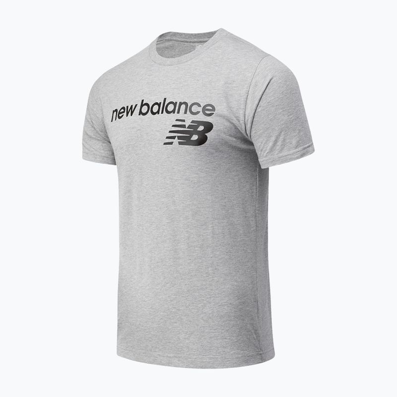 Мъжка тениска New Balance Classic Core Logo сива