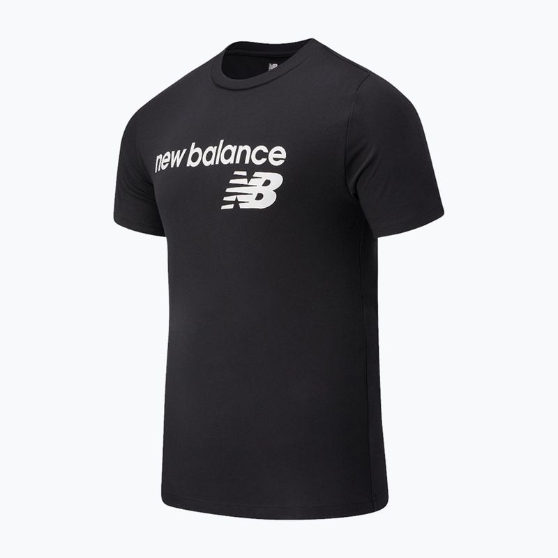 Мъжка тениска New Balance Classic Core Logo black