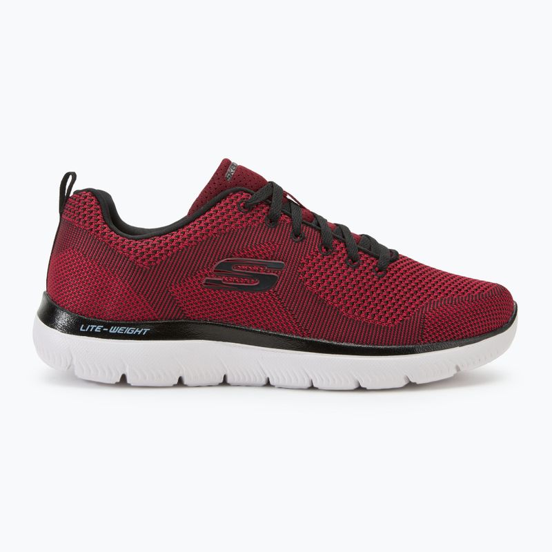 Мъжки обувки SKECHERS Summits Brisbane red/black 2