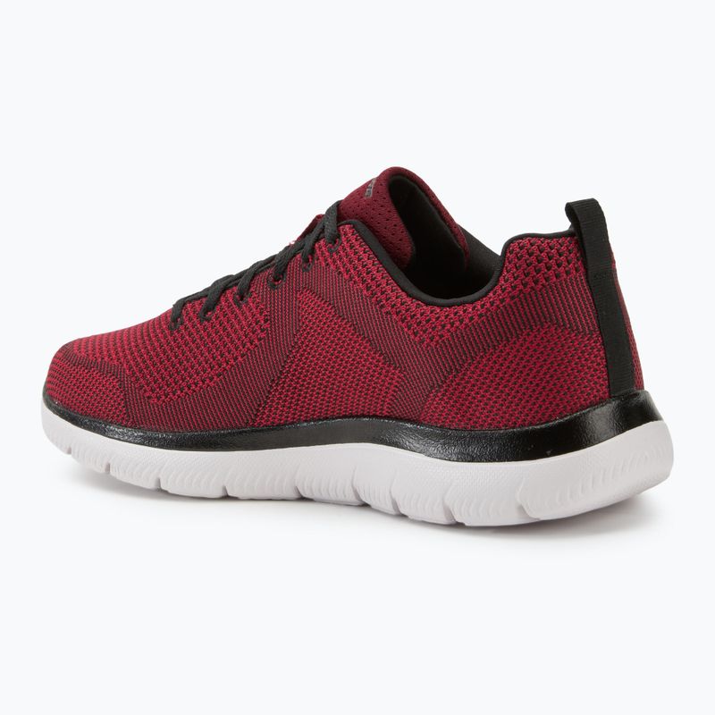 Мъжки обувки SKECHERS Summits Brisbane red/black 3