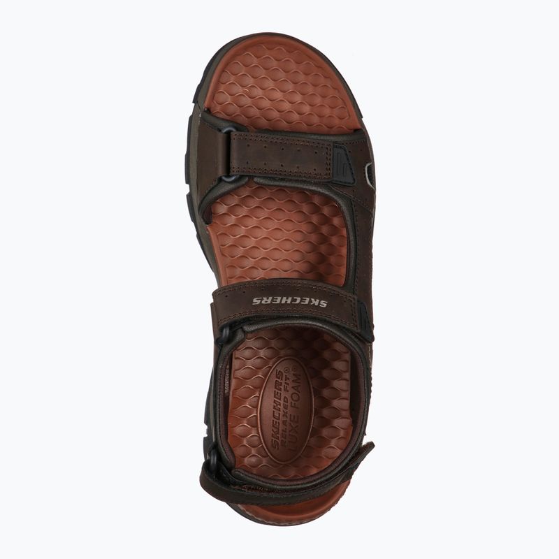 Мъжки сандали SKECHERS Tresmen Hirano chocolate 11
