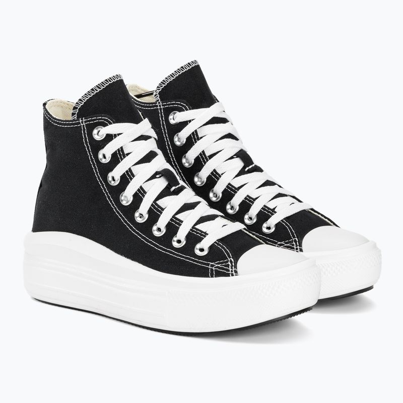 Дамски кецове Converse Chuck Taylor All Star Move Platform Hi 568497C black/natural ivory/white 4