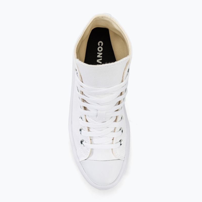 Дамски кецове Converse Chuck Taylor All Star Move Platform Hi 568498C white/natural ivory/black 6