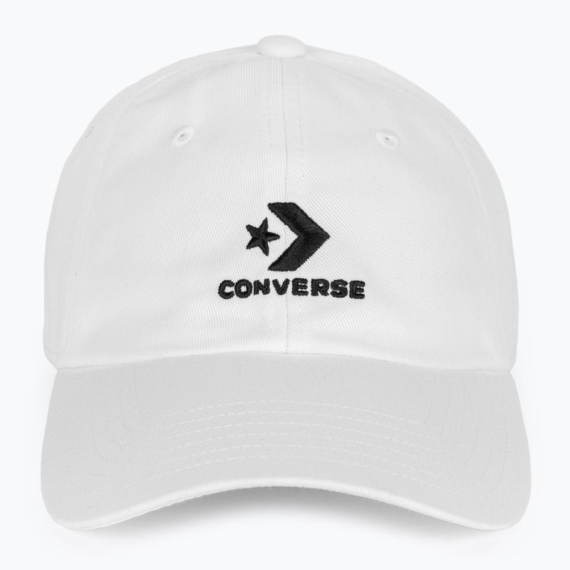 Бейзболна шапка Converse Logo Lock Up 10022131-A02 white 2