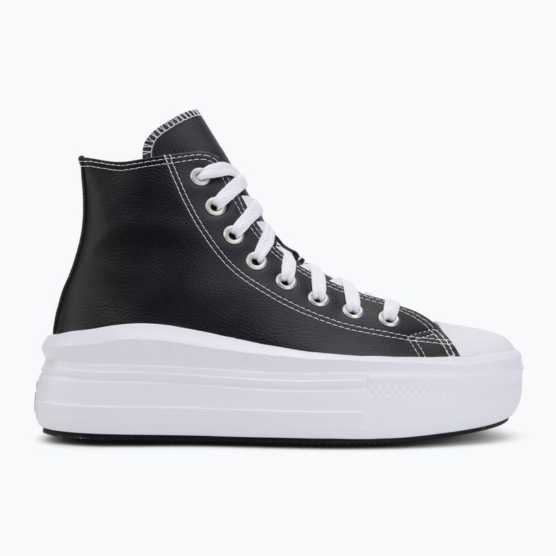 Дамски кецове Converse Chuck Taylor All Star Move Platform Leather black 2
