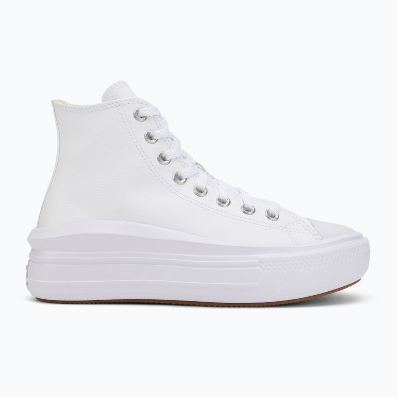 Дамски кецове Converse Chuck Taylor All Star Move Platform Leather white 2