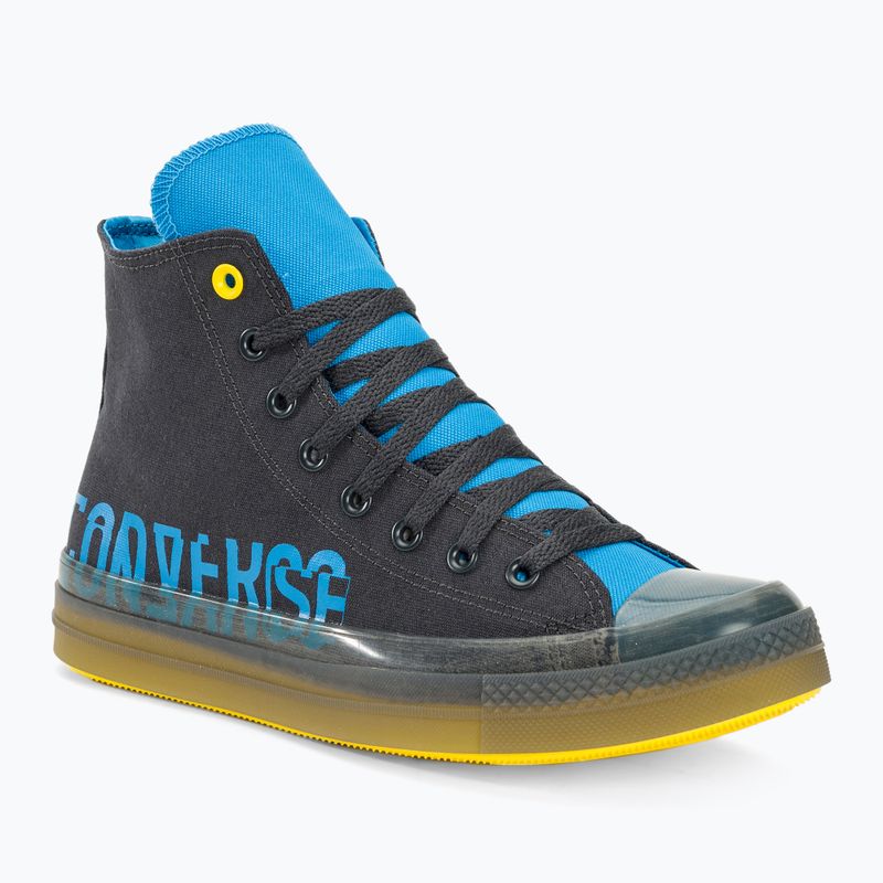 Converse Chuck Taylor All Star Cx Hi nightfall grey/dial up blue маратонки