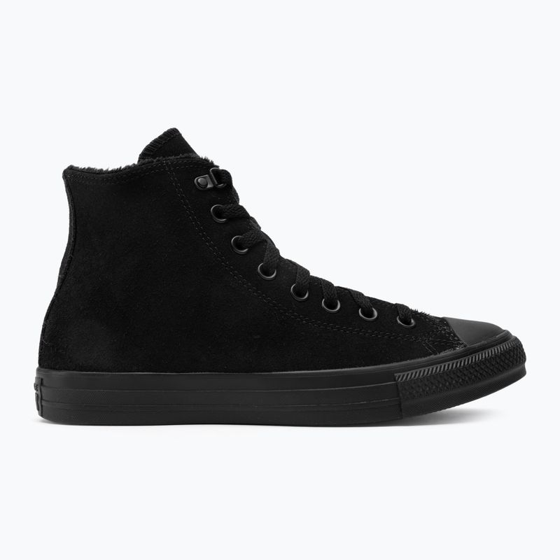 Кецове Converse Chuck Taylor All Star Hi Suede Faux Fur black 2