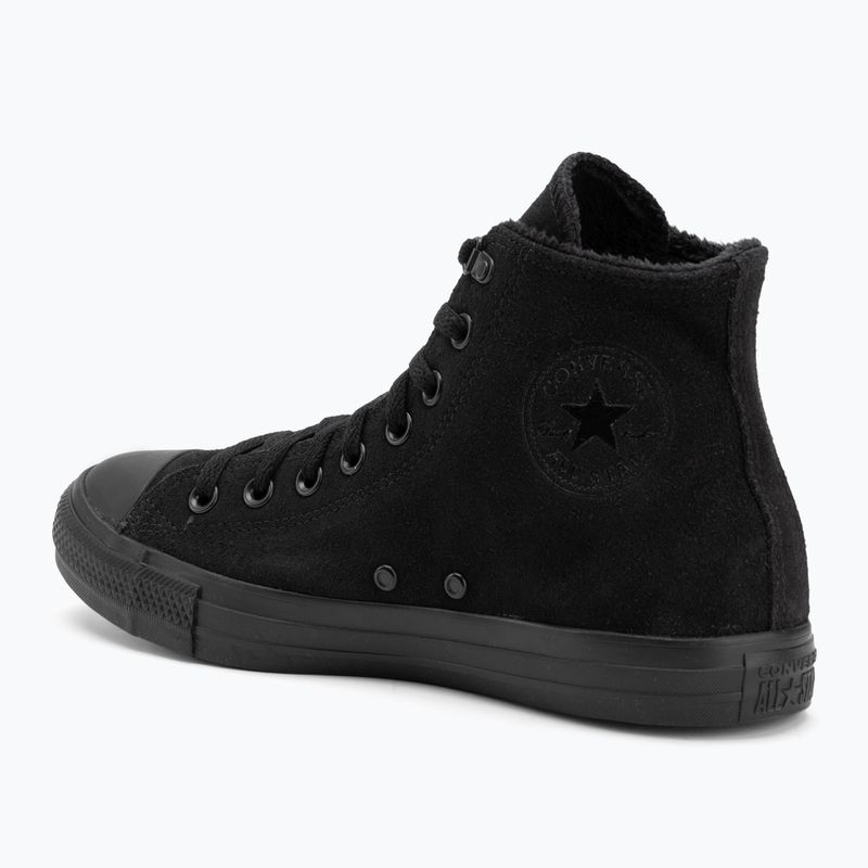 Кецове Converse Chuck Taylor All Star Hi Suede Faux Fur black 3