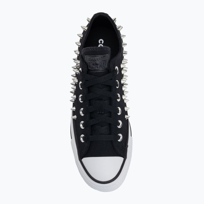 Детски маратонки Chuck Taylor All Star Studded черни/силиконови/бели 5