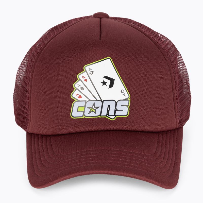 Бейзболна шапка Converse Cons Trucker cherry daze 2