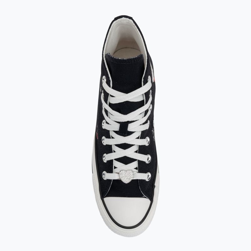 Converse Chuck Taylor All Star Y2K Heart black/vintage white/fever dream дамски маратонки 5