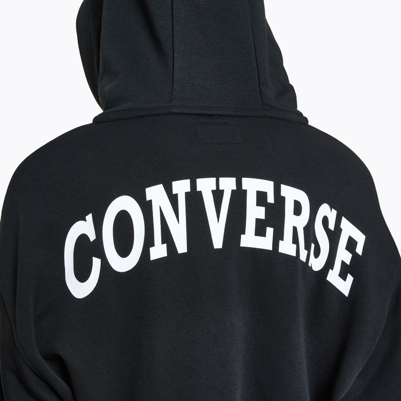 Дамски суитшърт Converse Retro Full-Zip Hoodie converse black 5