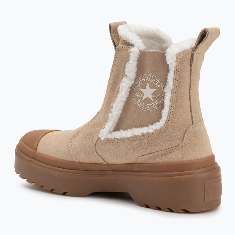 Дамски обувки Converse Chuck Taylor All Star Chelsea Lugged Suede warm quarry/egret/gum 3