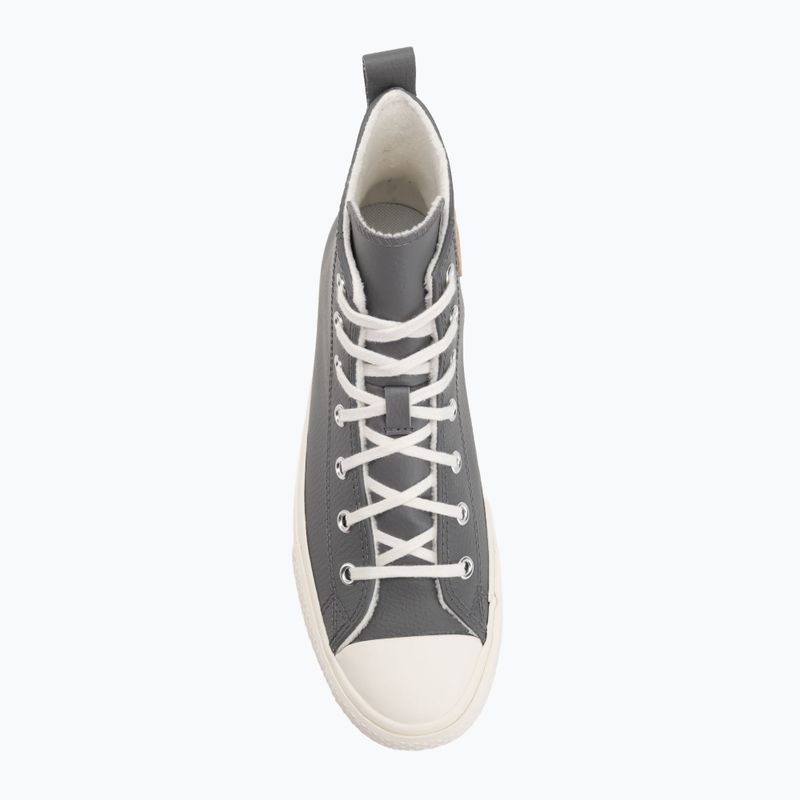 Дамски кецове Converse Chuck Taylor All Star EVA Lift Platform Leather sharkskin/warm quarry/egret 5
