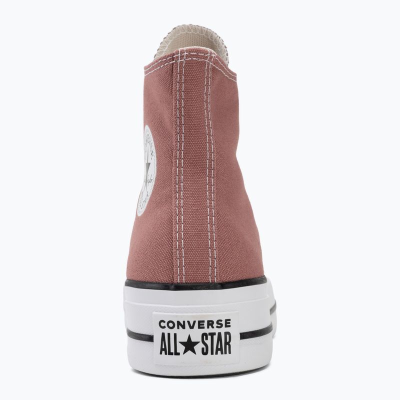 Дамски кецове Converse Chuck Taylor All Star Lift Hi light saddle/natural ivory 6