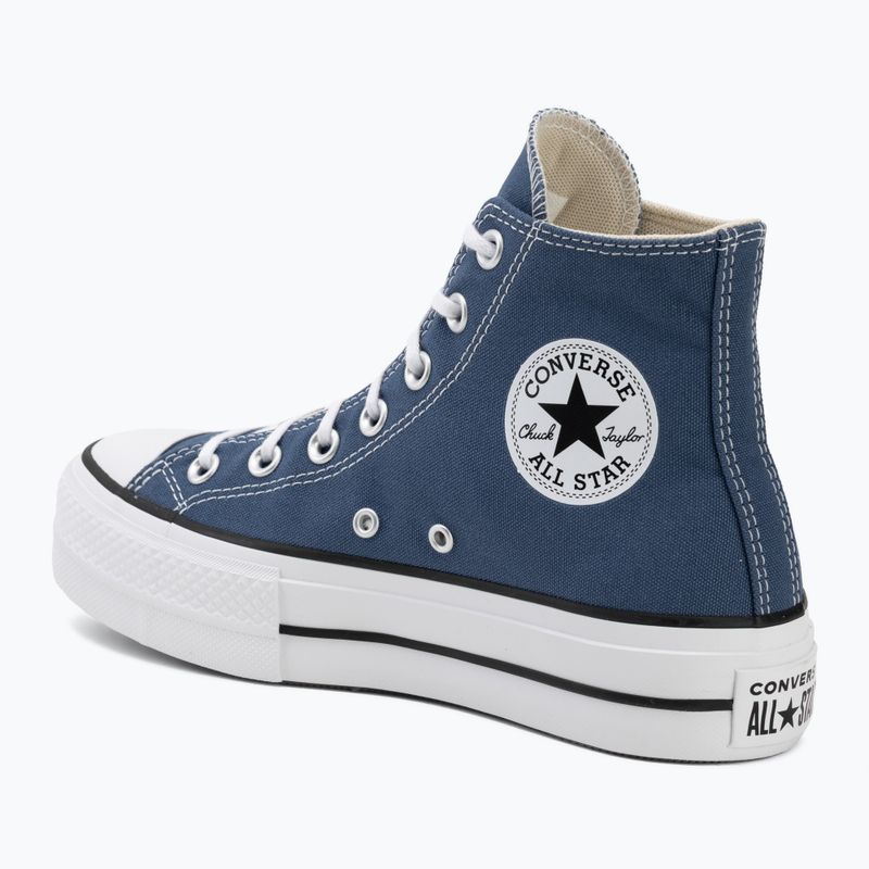 Дамски кецове Converse Chuck Taylor All Star Lift Hi slacker blue/whie/black 3