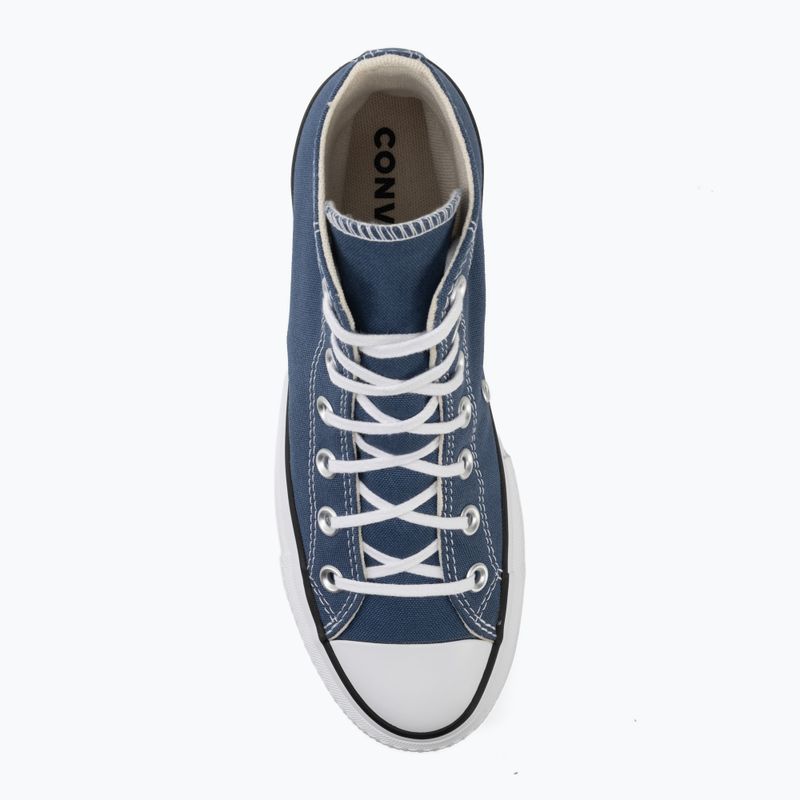 Дамски кецове Converse Chuck Taylor All Star Lift Hi slacker blue/whie/black 5