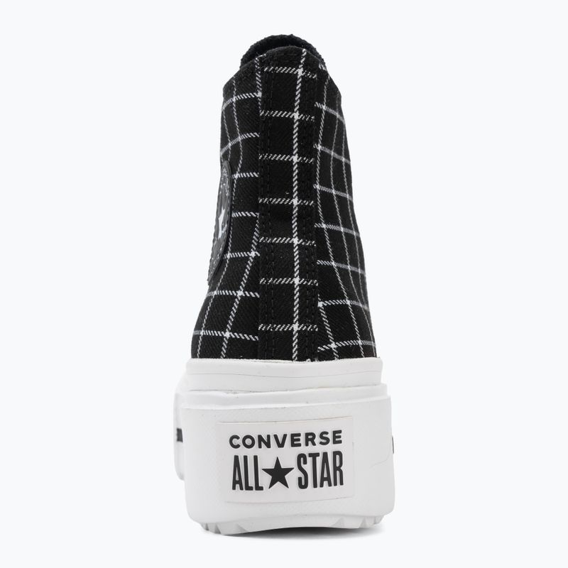 Дамски кецове Converse Chuck Taylor All Star Lift Double Stack Hi black/white 6