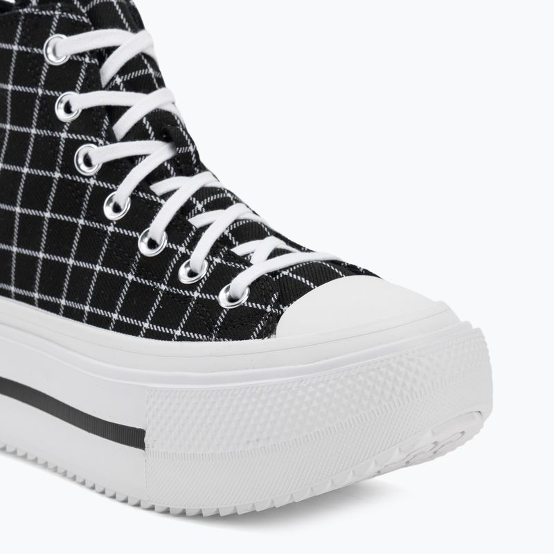 Дамски кецове Converse Chuck Taylor All Star Lift Double Stack Hi black/white 7