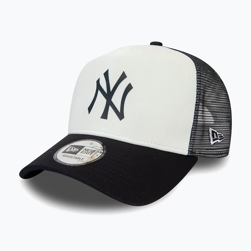 Шапка с козирка New Era Team Block Trucker NYY black/white 2