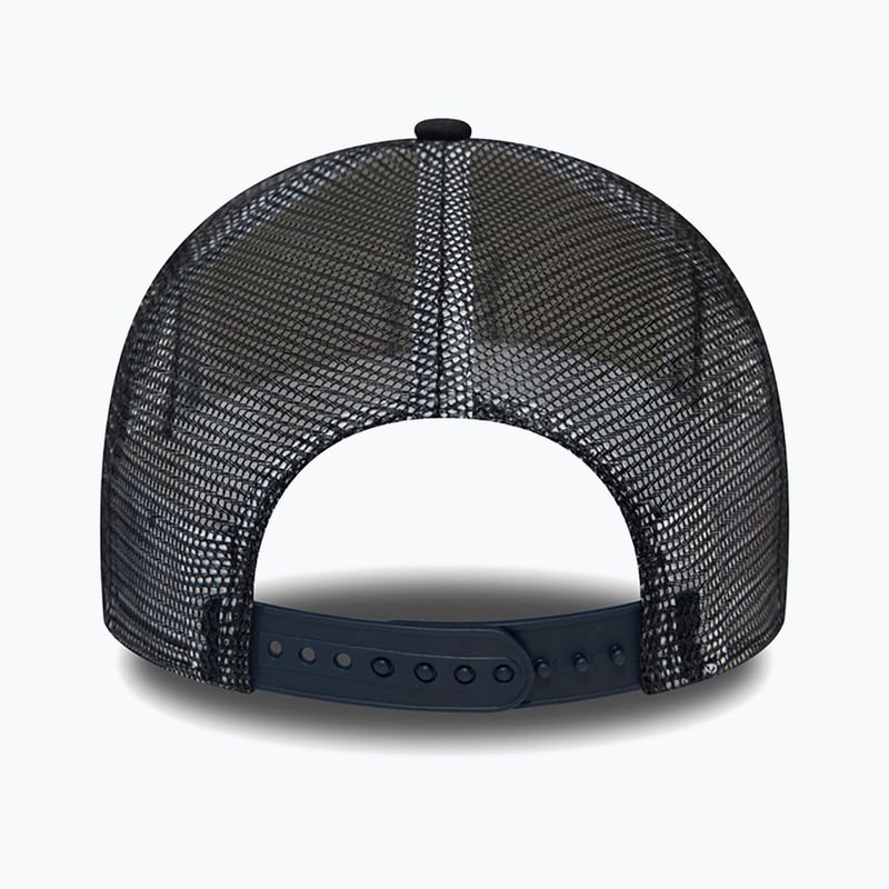 Шапка с козирка New Era Team Block Trucker NYY black/white 4